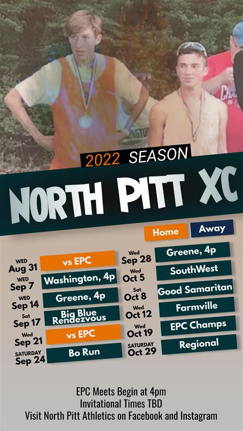 Cross Country Schedule